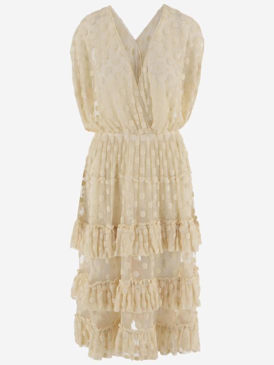 26SS 드리스 반 노튼 원피스 011007 BEIGE - DRIES VAN NOTEN