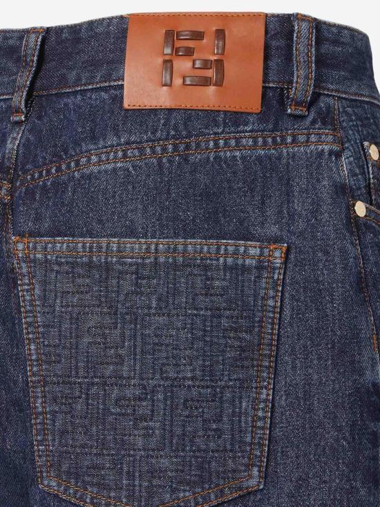 26SS 펜디 데님 팬츠 FLP882 NAVY - FENDI