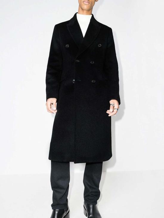 26FW 아워레가시 헤어리 울 웨일 코트 M4201WBWOOL Black - OUR LEGACY
