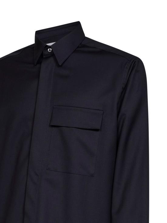 26FW 디40 셔츠 D1HFW26270002 E044 NAVY - D 40