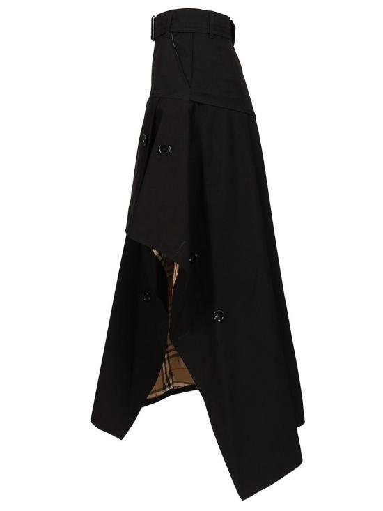 26FW 버버리 트렌치 코트 8129543 Black - BURBERRY