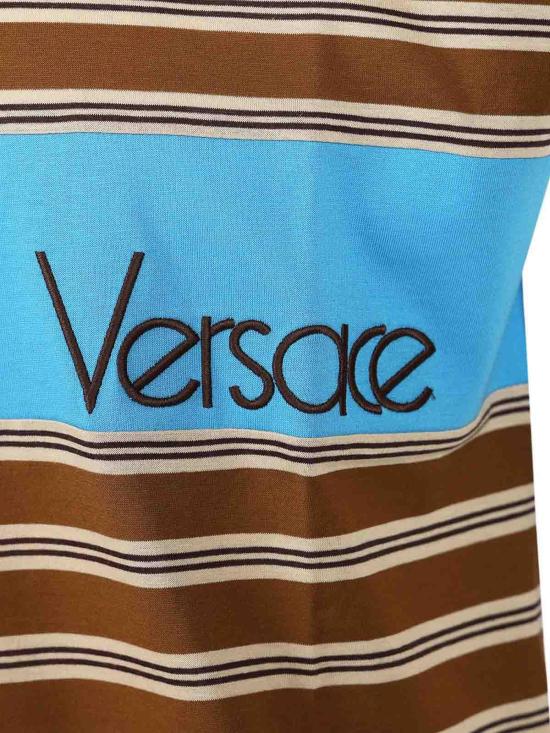 26FW 베르사체 반팔 티셔츠 10255111A184396N630 MULTICOLOUR - VERSACE