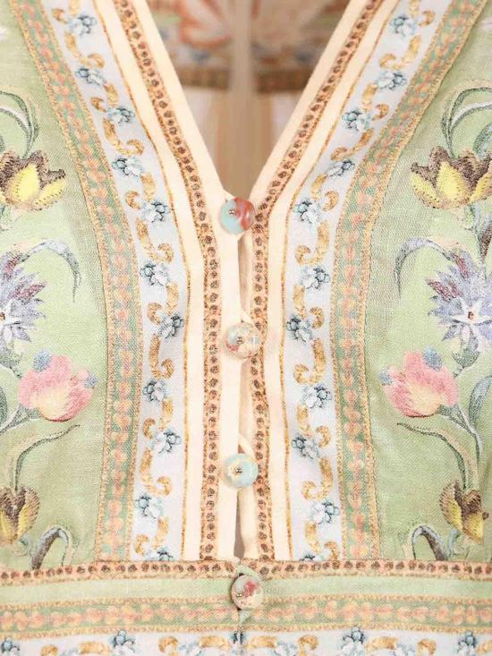 26FW 짐머만 숏팬츠 0932DSS264SATF Multicolour - ZIMMERMANN