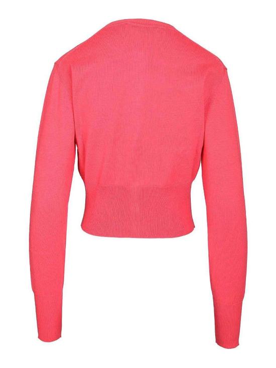 26FW 비비안웨스트우드 베아 크롭드 가디건 1803002UY001VG406 Red - VIVIENNE WESTWOOD