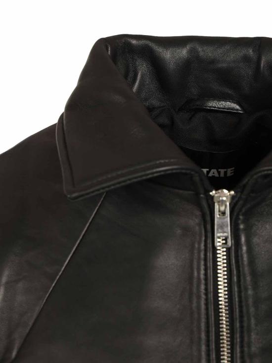 26FW 로테이트 바이 크리스텐슨 가죽 자켓 116544000000 BLACK - ROTATE BY BIRGERCHRISTENSEN