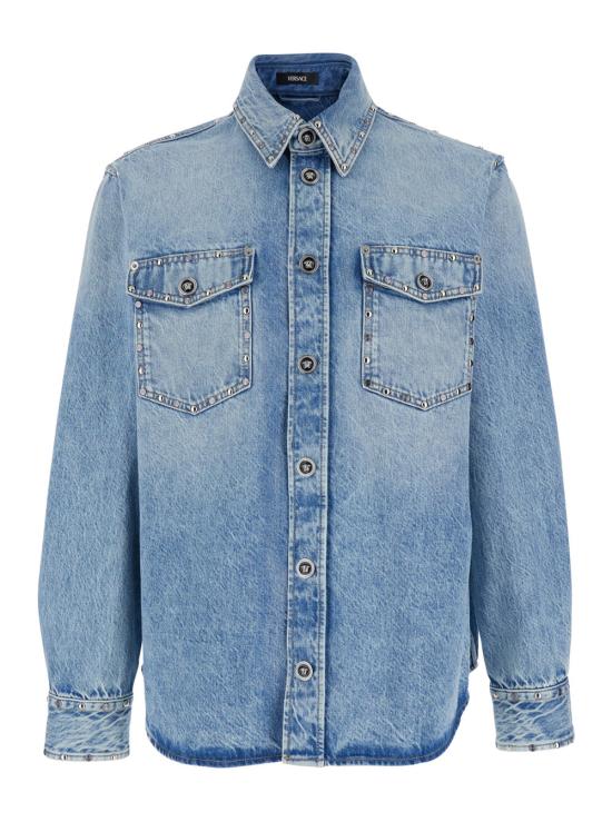 26SS 베르사체 셔츠 1022747 BLUE