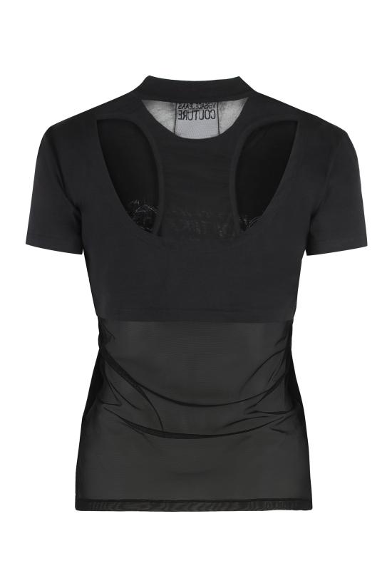  베르사체 폴로 티셔츠 78HAH606 BLACK - VERSACE
