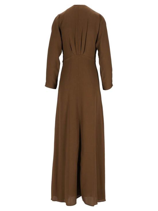 26FW 포르테포르테 롱 원피스 15089F50A6100 Brown - FORTE FORTE