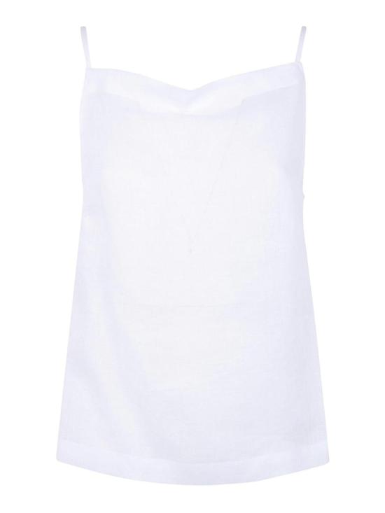 25FW 리비아나 콘티 민소매 티셔츠 L6SL02A010 WHITE