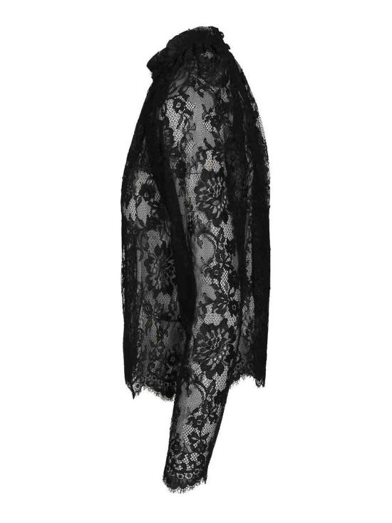 26FW 셀프 포트레이트 블라우스 PF26032TABBLACK - SELF PORTRAIT
