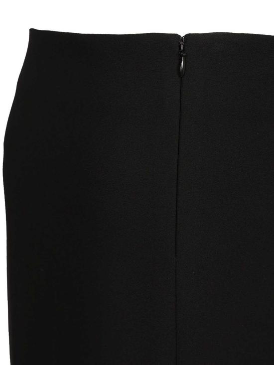 26FW 케이트 코튼 린넨 믹스 테이퍼드 팬츠 41924231200 BLACK - KHAITE