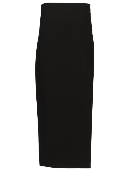 26FW 케이트 코튼 린넨 믹스 테이퍼드 팬츠 41924231200 BLACK - KHAITE