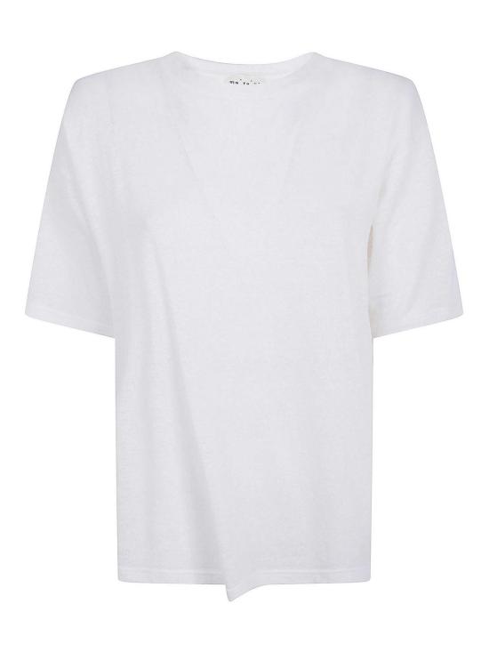 25FW 마리아 반팔 티셔츠 YSJ111J1 WHITE