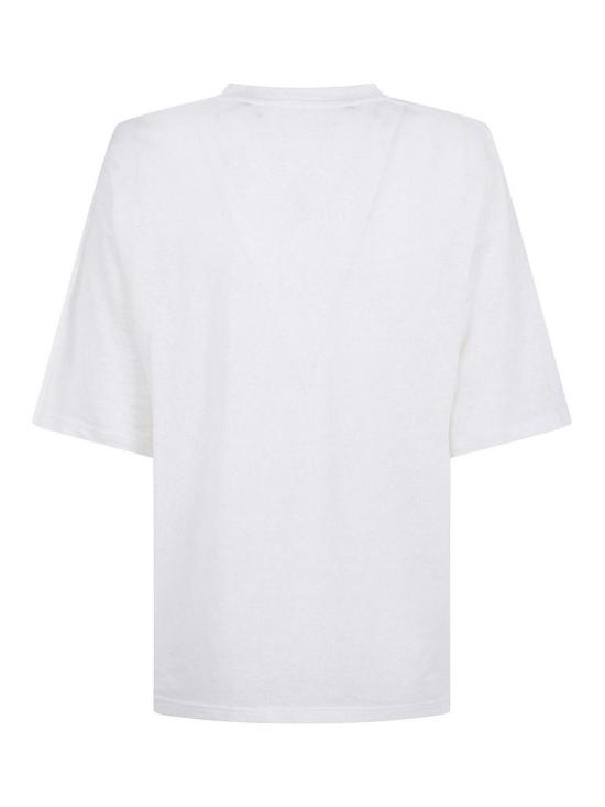 25FW 마리아 반팔 티셔츠 YSJ111J1 WHITE - MA RY YA