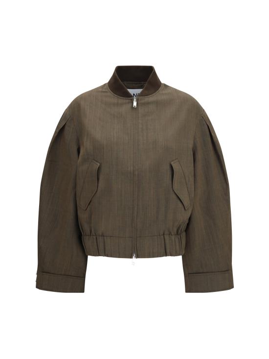 26FW 가니 자켓 A1010215 BROWN