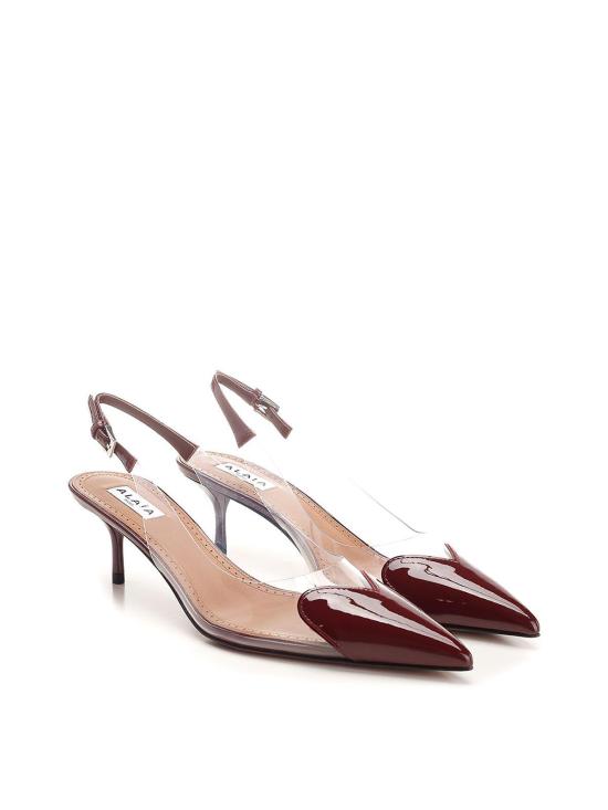 26FW 알라이아 샌들 AA3E057CK150325 DARK RED - ALAIA