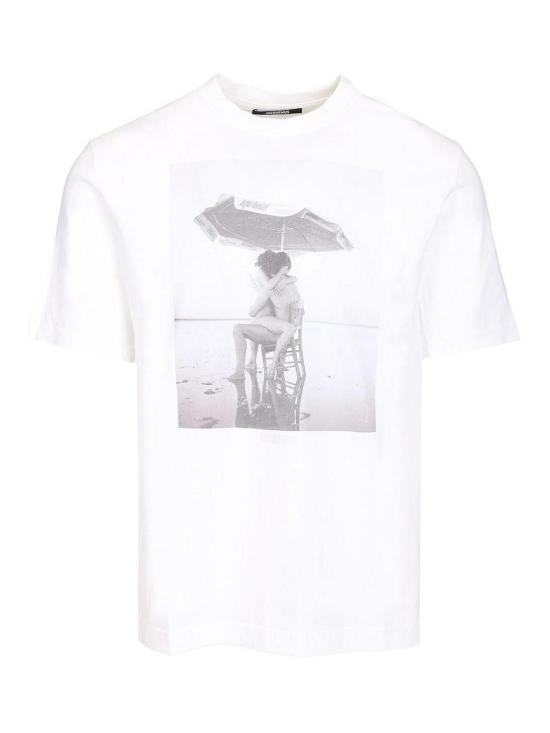 26FW 자크뮈스 반팔 티셔츠 26HTSU00350AJ002891OR White