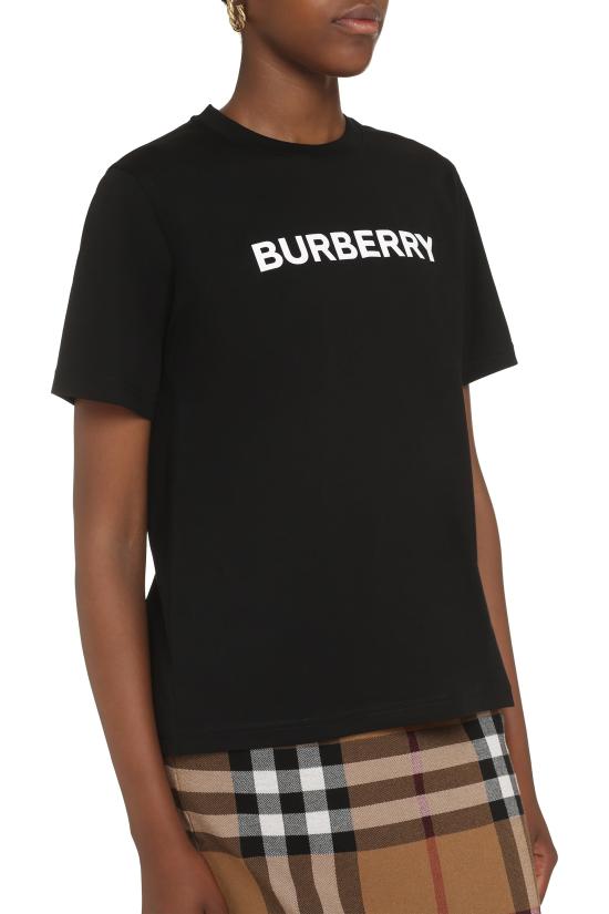  버버리 폴로 티셔츠 8055251 BLACK - BURBERRY