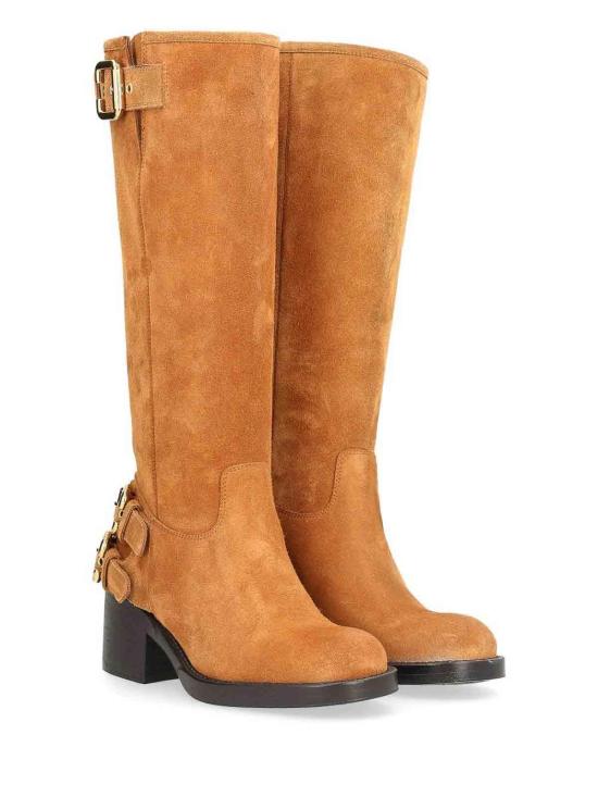 26FW 끌로에 부츠 CH26A12EUQ206 BROWN - CHLOE