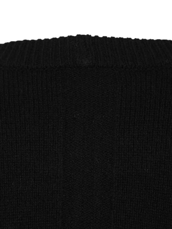 26FW 릭 오웬스 스웨터 RU02F4684WSBR09 BLACK - RICK OWENS