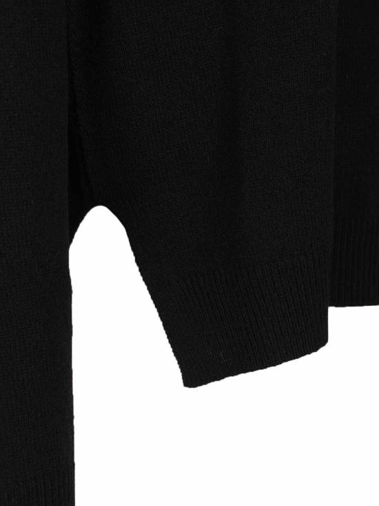 26FW 릭 오웬스 스웨터 RU02F4684WSBR09 BLACK - RICK OWENS