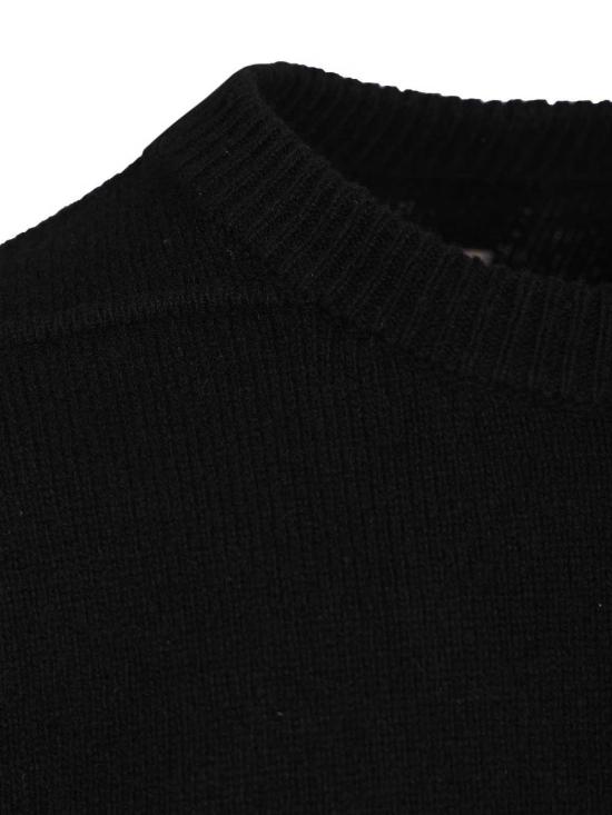 26FW 릭 오웬스 스웨터 RU02F4684WSBR09 BLACK - RICK OWENS
