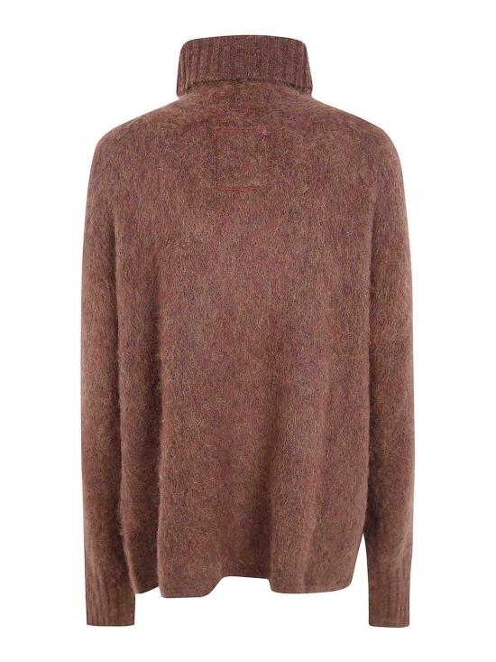 26FW 우마 왕 터틀넥 UK7164UW240 Brown - UMA WANG