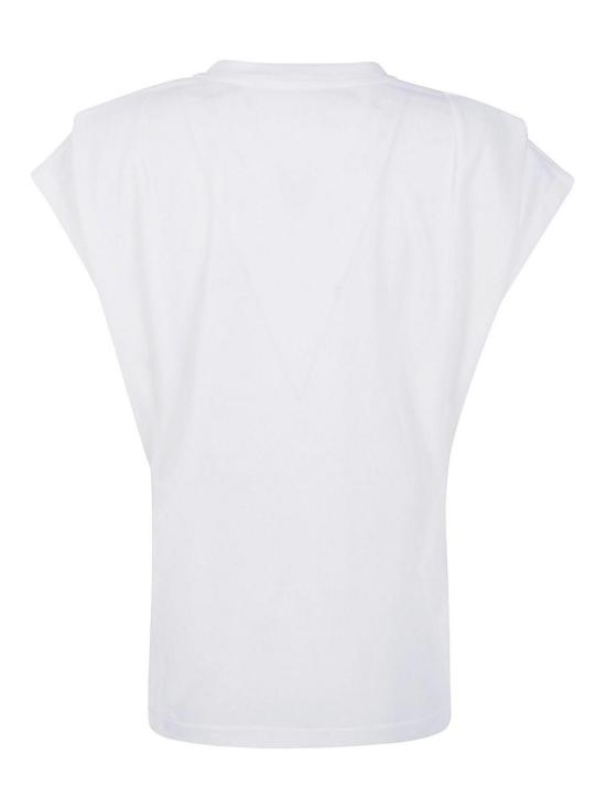 25FW 자크뮈스 반팔 티셔츠 26ETSW00591AJ00254100 White - JACQUEMUS