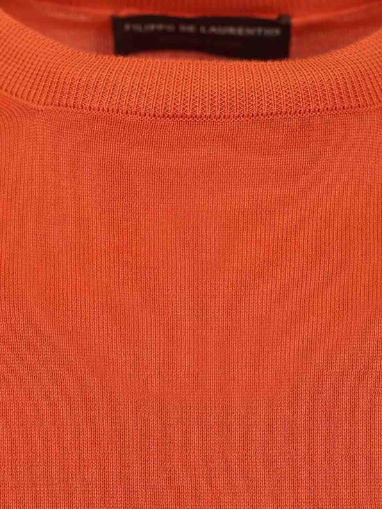 26SS 필리포 드 로렌티스 스웨터 GC1MCSU18RVV220 ORANGE - FILIPPO DE LAURENTIIS