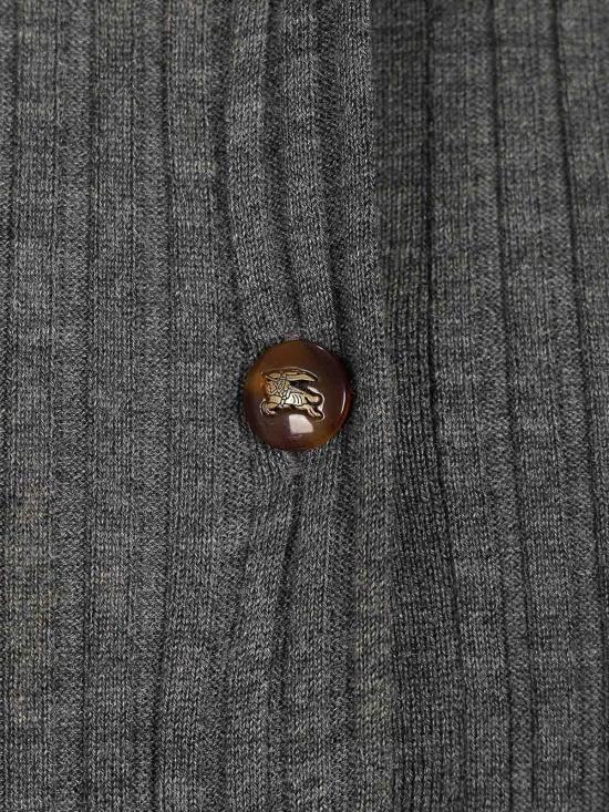 26FW 버버리 가디건 8122851 GREY - BURBERRY