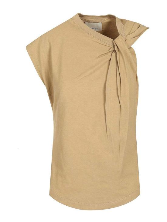 26FW 이자벨마랑 민소매 티셔츠 24PTS0175FAA1N41I50LB BEIGE