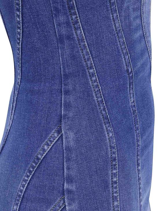26FW 엘리자베타프랜치 미디 스커트 AJ02D66E2139 Blue - ELISABETTA FRANCHI
