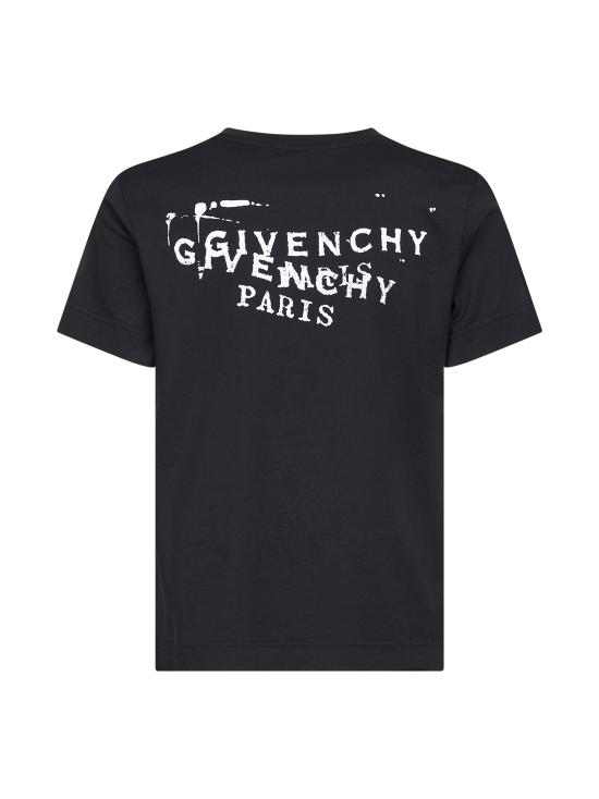 26SS 지방시 폴로 티셔츠 BW70FJP7A7001 BLACK - GIVENCHY