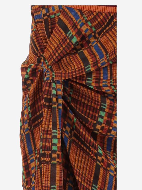 26FW 드리스 반 노튼 스커트 010821 ORANGE - DRIES VAN NOTEN