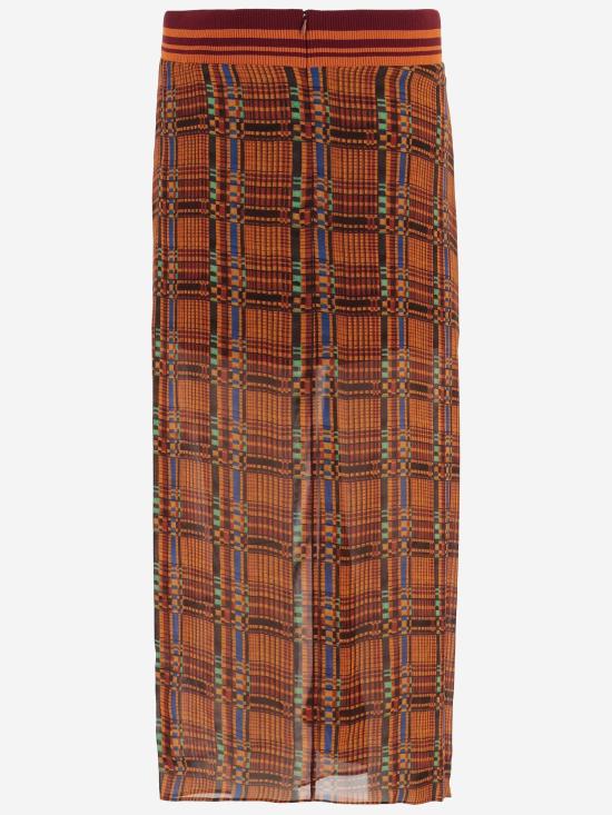 26FW 드리스 반 노튼 스커트 010821 ORANGE - DRIES VAN NOTEN