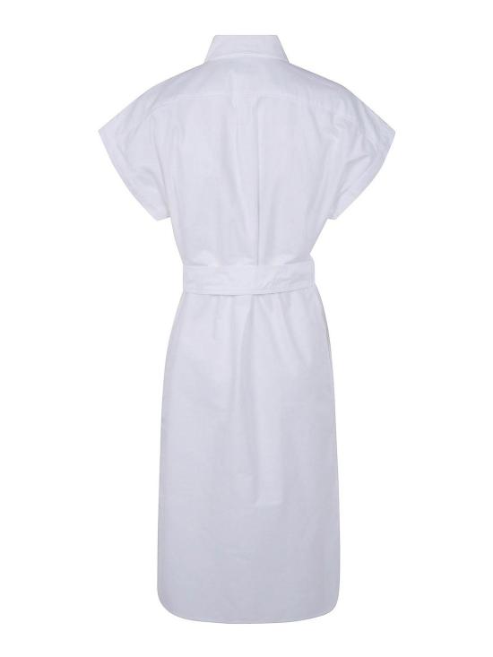 25FW 폴로 랄프로렌 미디 원피스 211A12907002 WHITE - POLO RALPH LAUREN