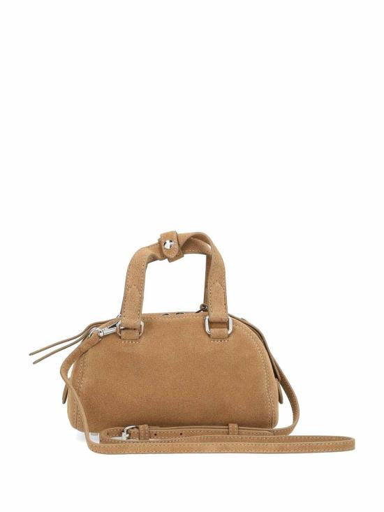 26FW 디젤 1DR 돔 스웨이드 미니 볼링백 X10720P9026T2169 BROWN - DIESEL