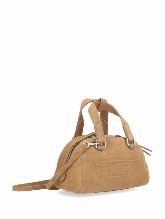 26FW 디젤 1DR 돔 스웨이드 미니 볼링백 X10720P9026T2169 BROWN - DIESEL