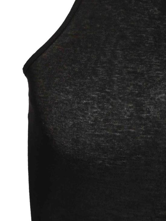 26FW 릭 오웬스 민소매 티셔츠 RU02F4150MR09 Black - RICK OWENS