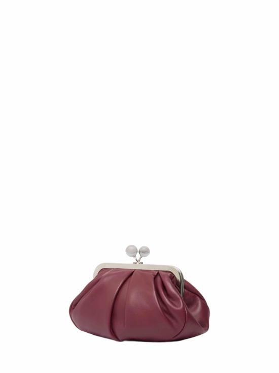 26FW 위켄드막스마라 클러치/파우치 2625516114600PRATI057 BURGUNDY - WEEKEND MAX MARA