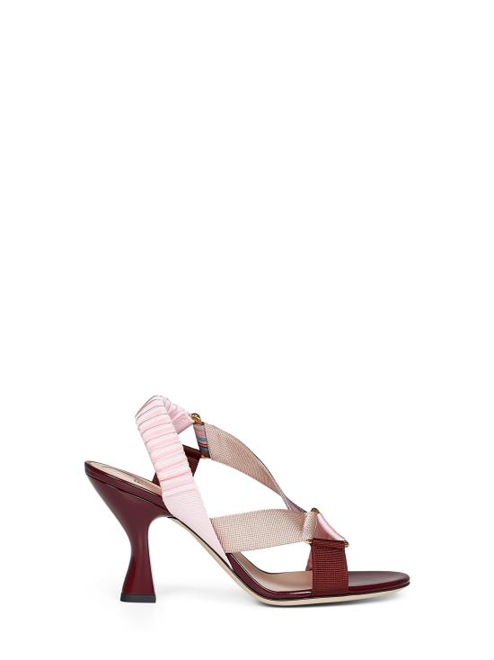 26FW 펜디 샌들 8X9032AY2AF1WQ7 BURGUNDY