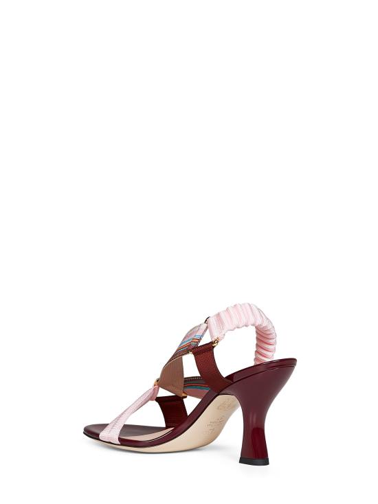 26FW 펜디 샌들 8X9032AY2AF1WQ7 BURGUNDY - FENDI