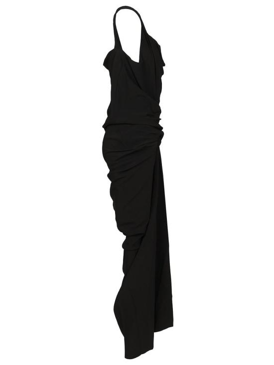 26FW 릭 오웬스 롱 원피스 RP02F5561HY09 Black - RICK OWENS