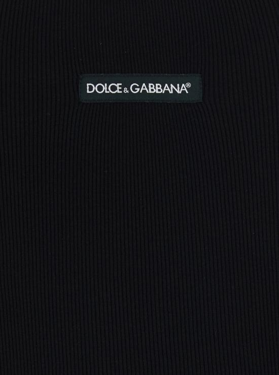 26SS 돌체앤가바나 민소매 티셔츠 G8PA8T BLACK - DOLCE & GABBANA