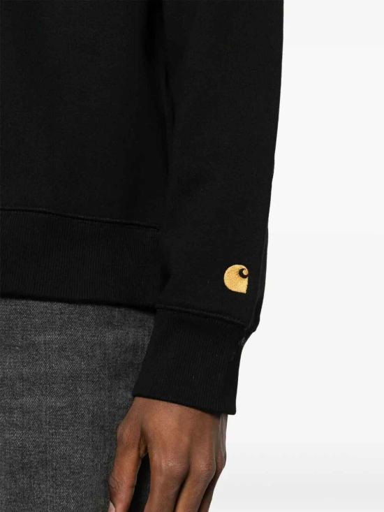 26FW 칼하트 체이스 스웨트셔츠 I033660BLACKGOLD - CARHARTT