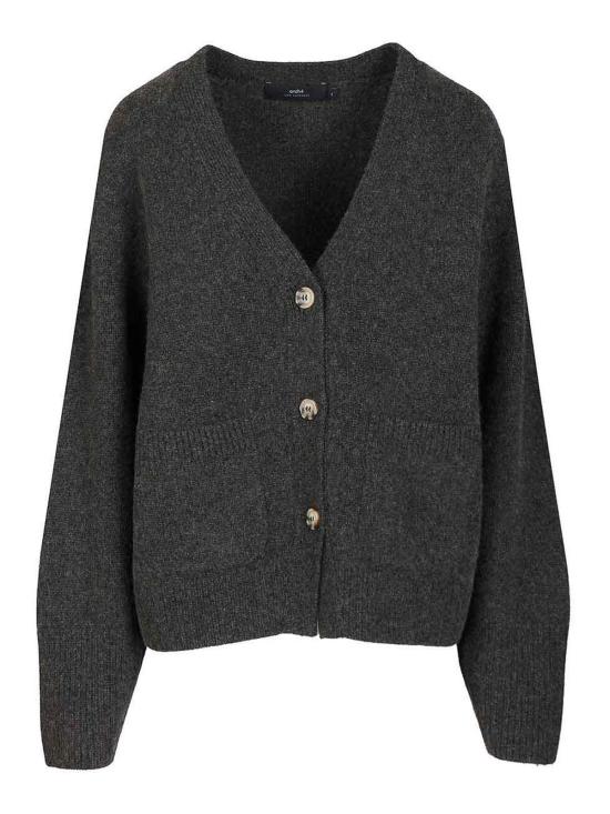 25FW 아치4 가디건 KNCD2332CHARCOAL GREY
