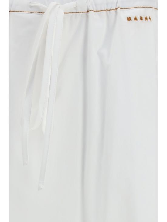 26SS 마르니 팬츠 PAMA0634S0UTC193 WHITE