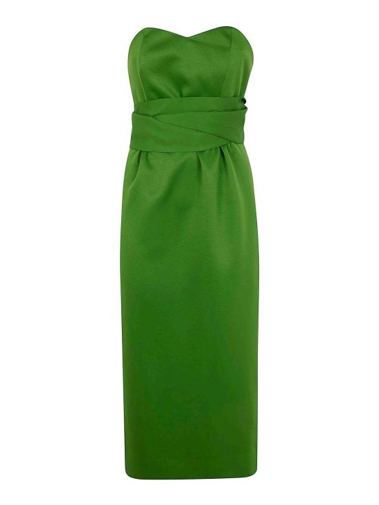 25FW 에센셜앤트워프 미디 스커트 JURORSG23 Green
