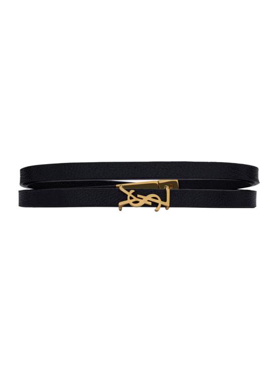 26FW 생로랑 팔찌 745602 BLACK