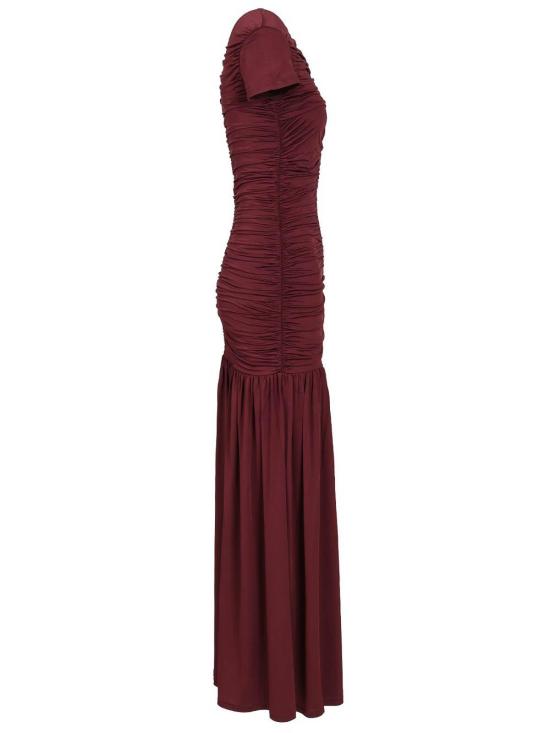 26FW 로테이트 바이 크리스텐슨 롱 원피스 11617726942694 Dark Red - ROTATE BY BIRGERCHRISTENSEN